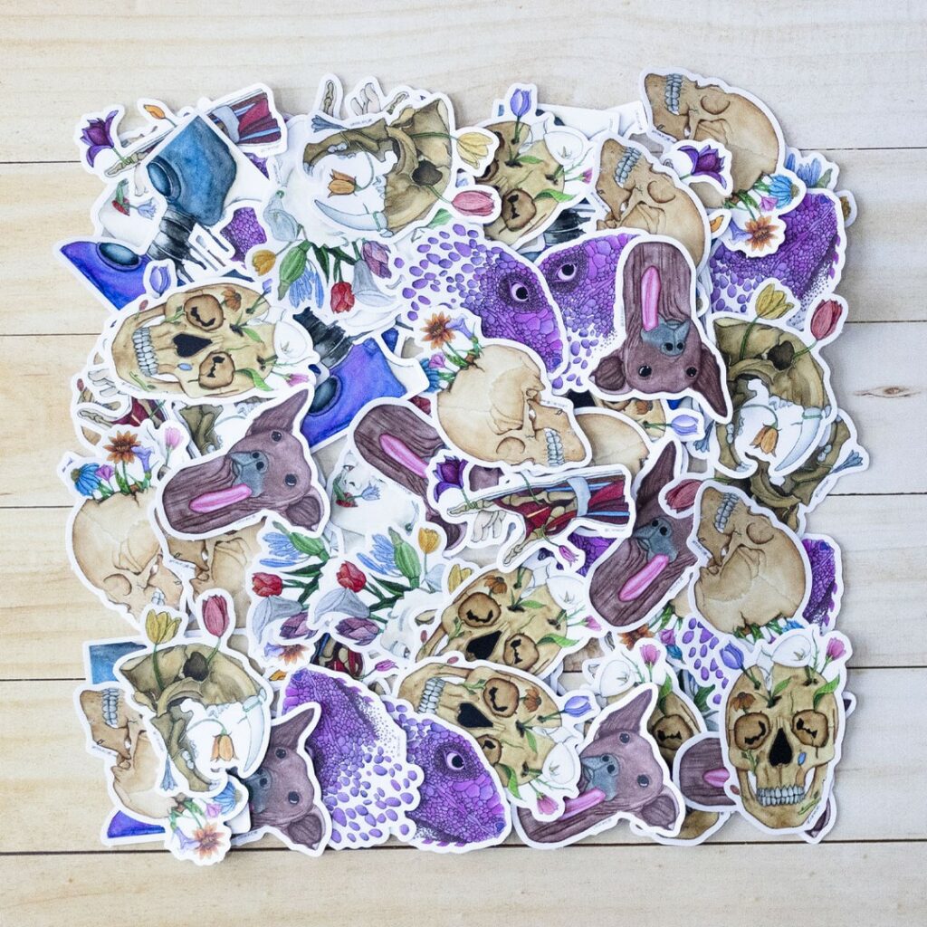 calcomanias troqueladas