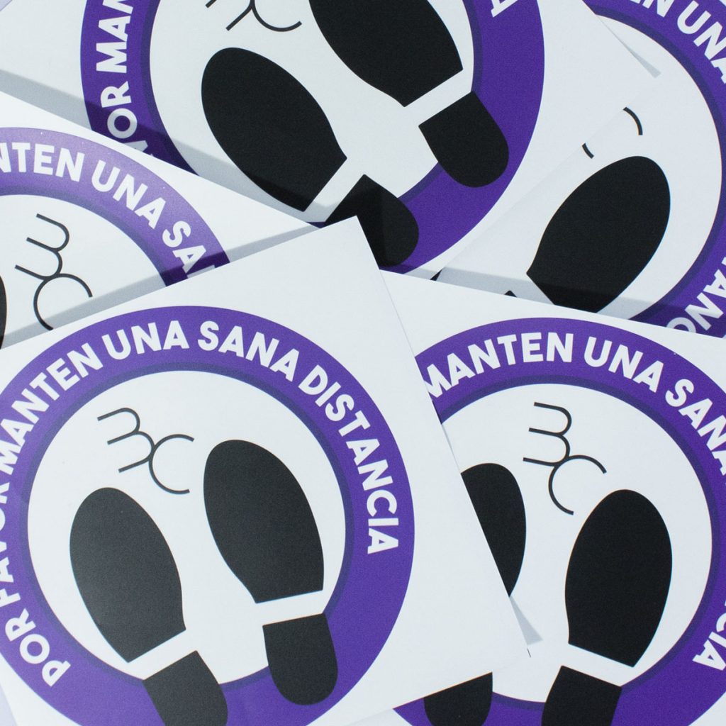 calcomanias para piso gym beat cycle