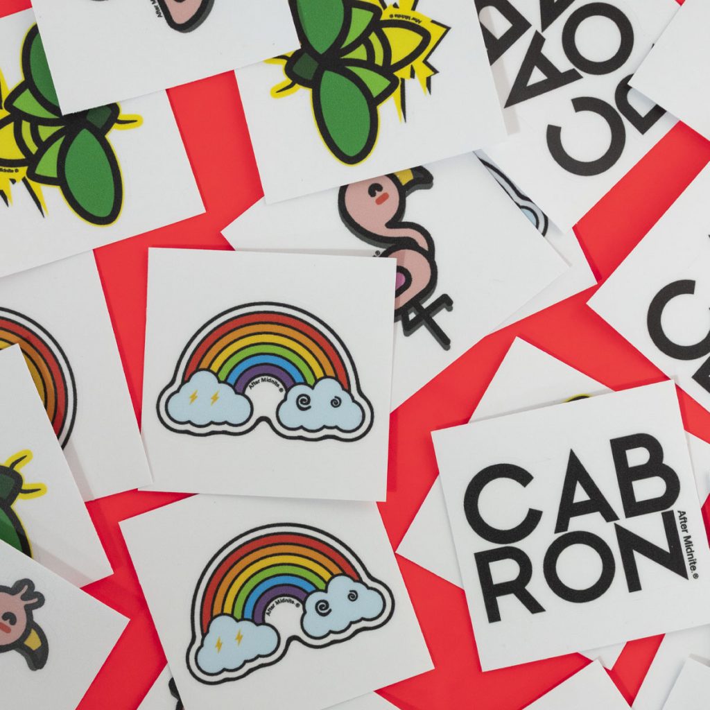 kiss cut stickers after midnight