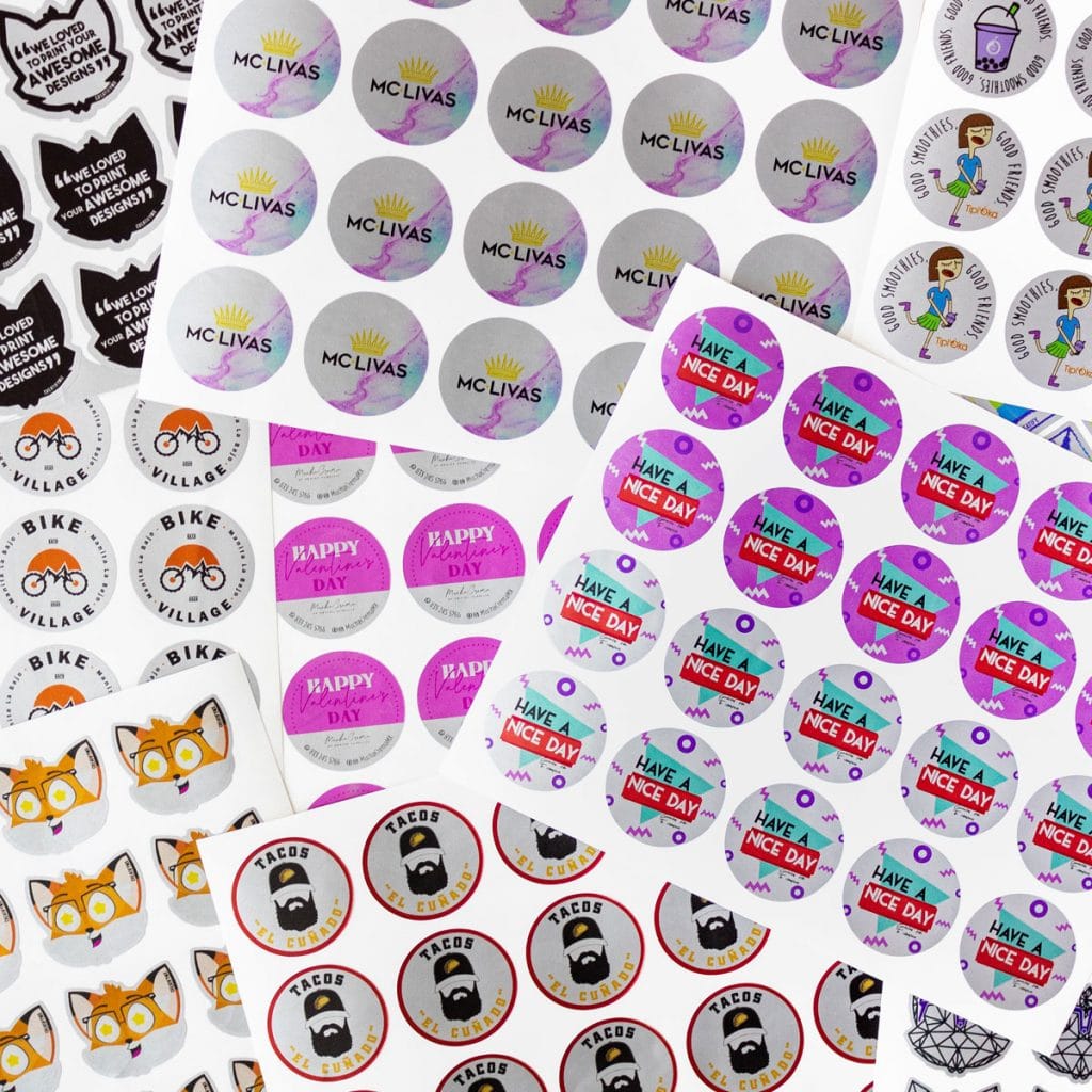 etiquetas vinil plata