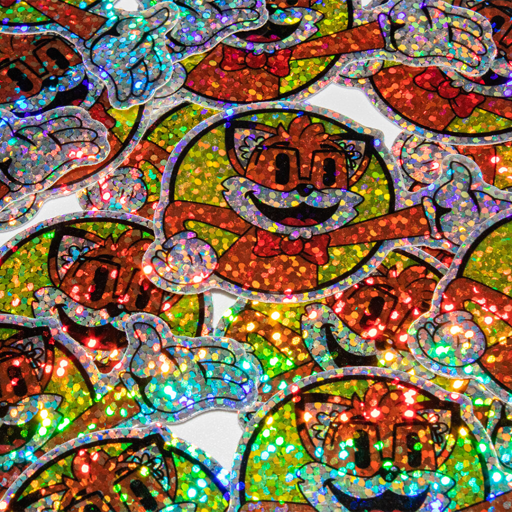 calcomanias fantasy glitter