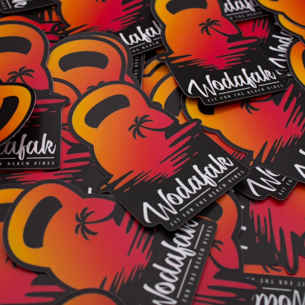 calcomanias logo wodafak kettleball