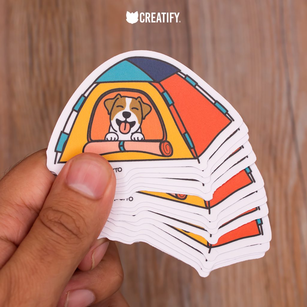 calcomanias troqueladas san perro