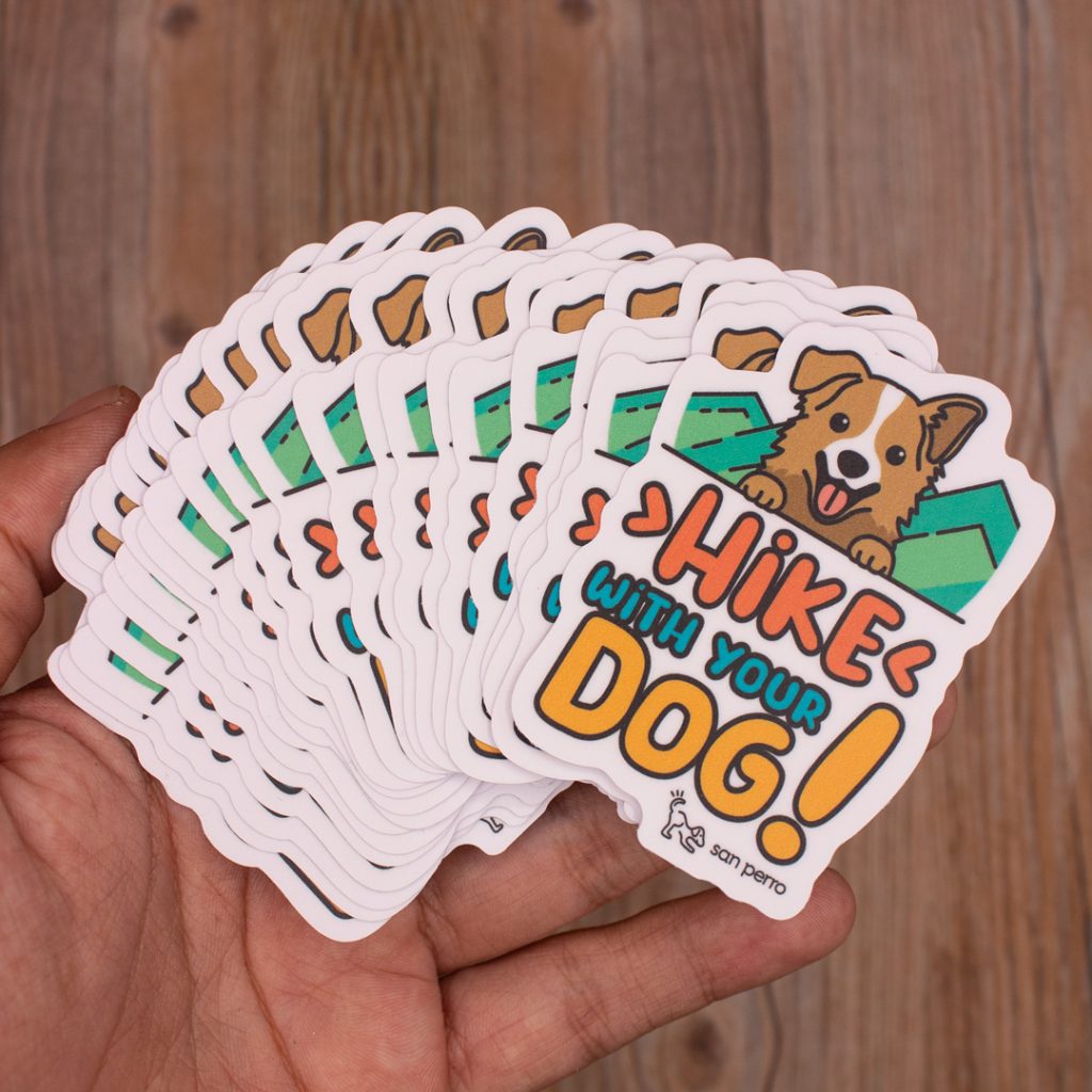 calcomanias troqueladas san perro