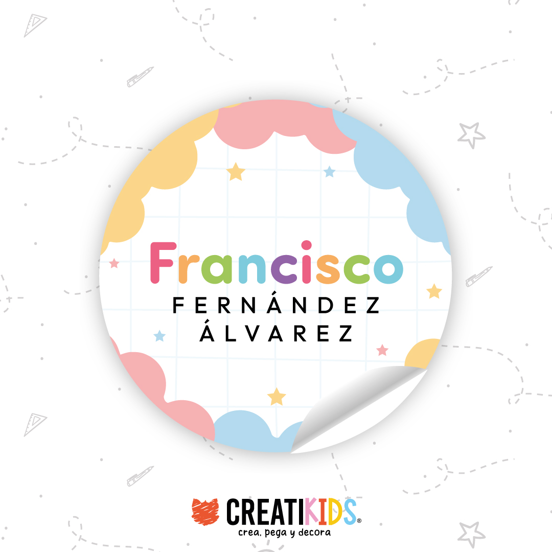 Etiquetas Personalizadas Algodon de Azúcar