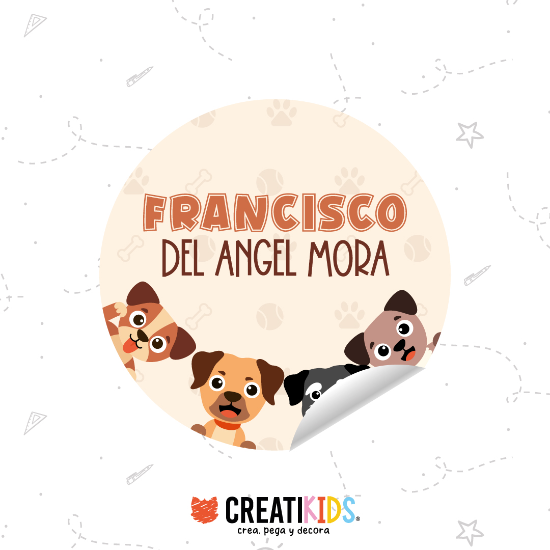 Etiquetas Personalizadas Friendly Paws