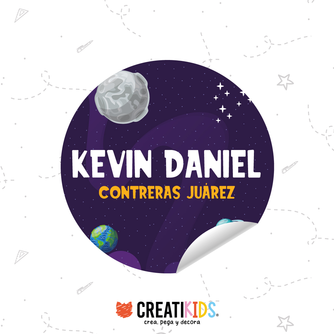 Etiquetas Personalizadas Interestelar