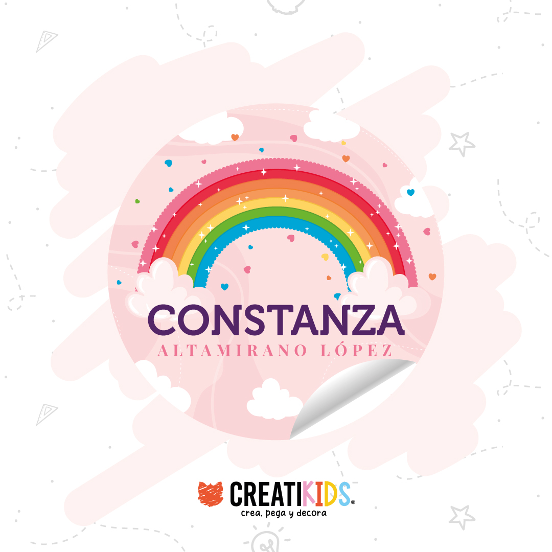 Etiquetas Personalizadas Colorful
