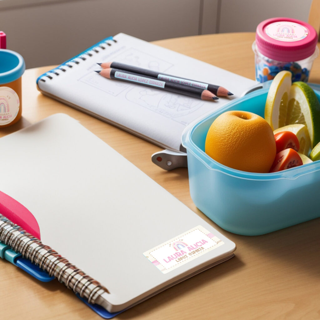 Etiquetas Personalizadas Dulce Arcoiris