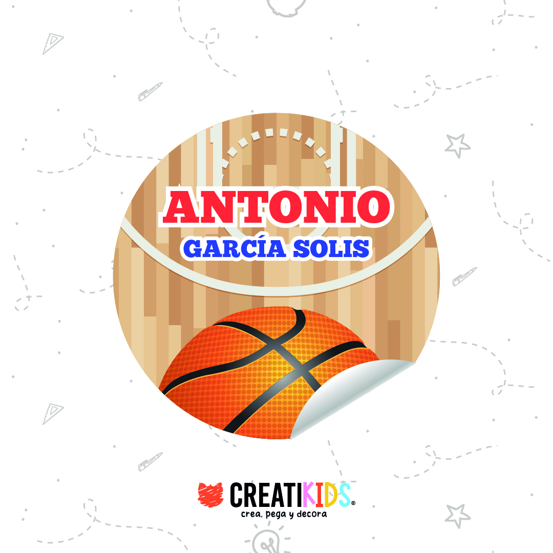 Etiquetas Personalizadas Basket