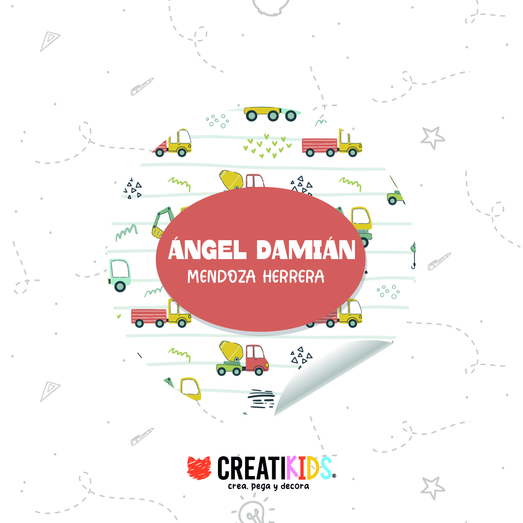 Etiquetas Personalizadas Camioncitos