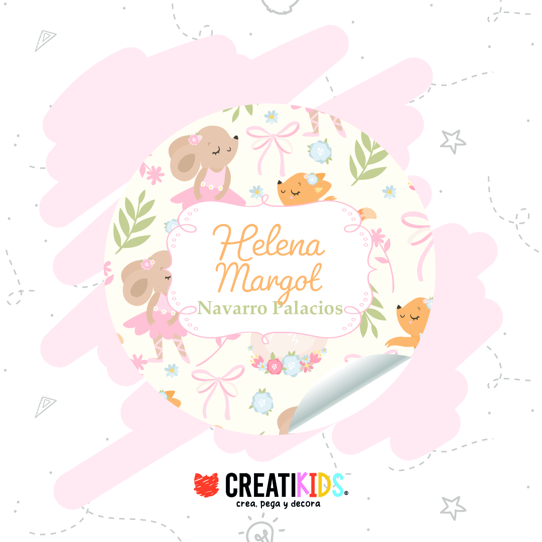 Etiquetas Personalizadas Ballerina